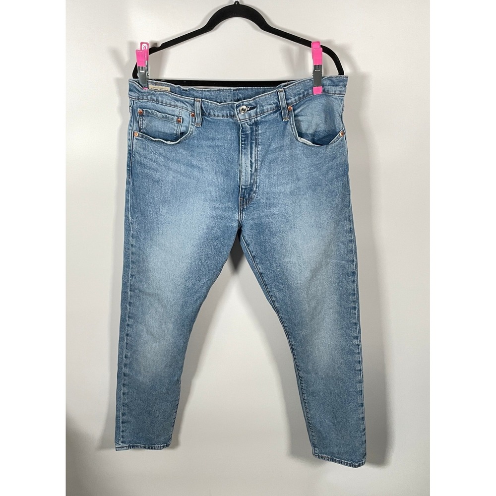 Levis 512 Slim Taper Mens Light Wash Denim Jeans Blue Lot 512
